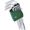 Набір шестигранних ключів Bosch (1600A02BX9) 9 шт 1.5-10 мм