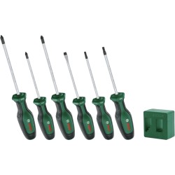 Набір викруток Bosch (1600A02W7L) PH/PZ/SL/Torx 6 шт + намагнічувач