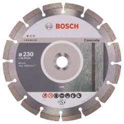 Алмазний відрізний круг по бетону Bosch 230x22.23 (2608603243)