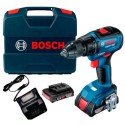 Акумуляторний дриль-шурупокрут + 2 акб 18 В / 2 А•г + ЗП GAL 18V-20 + L-Case Bosch Professional GSR 18V-50 (06019H5000)