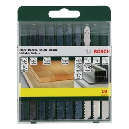 Набір пильних полотен Bosch Promoline 10 шт (2607019461)