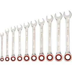 Набір ключів комбінованих Bosch Professional (1600A02AU0) 10 шт
