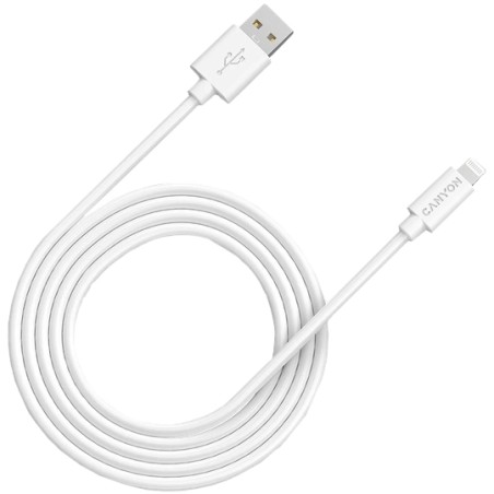 Кабель Lightning - USB 2м CANYON MFI-12