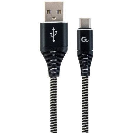 Кабель Cablexpert CC-USB2B-AMCM-1M-BW USB A - USB C 1м