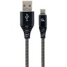Кабель Cablexpert CC-USB2B-AMCM-1M-BW USB A - USB C 1м