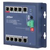 Комутатор 9 портів керований Dahua DH-CHS4110-8ET-90-F PoE